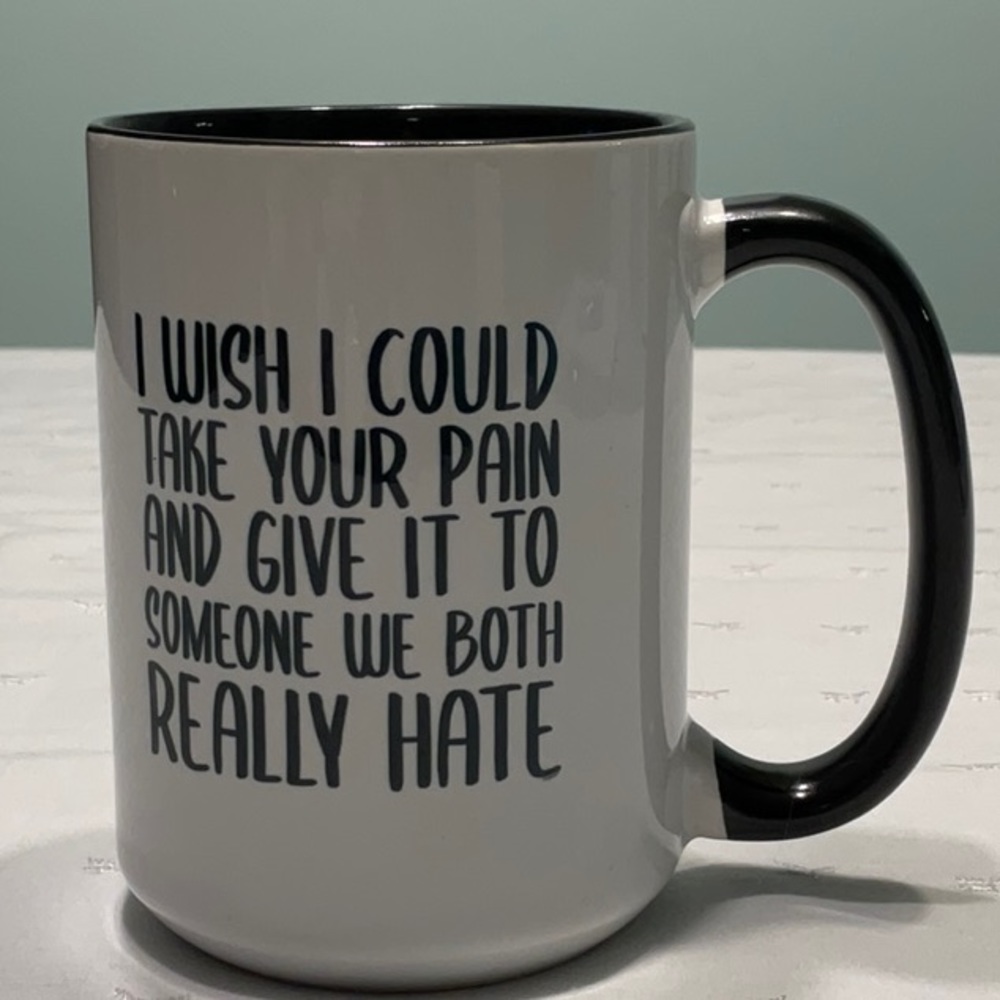 Orca Coatings Ceramic Coffee Mug with Message